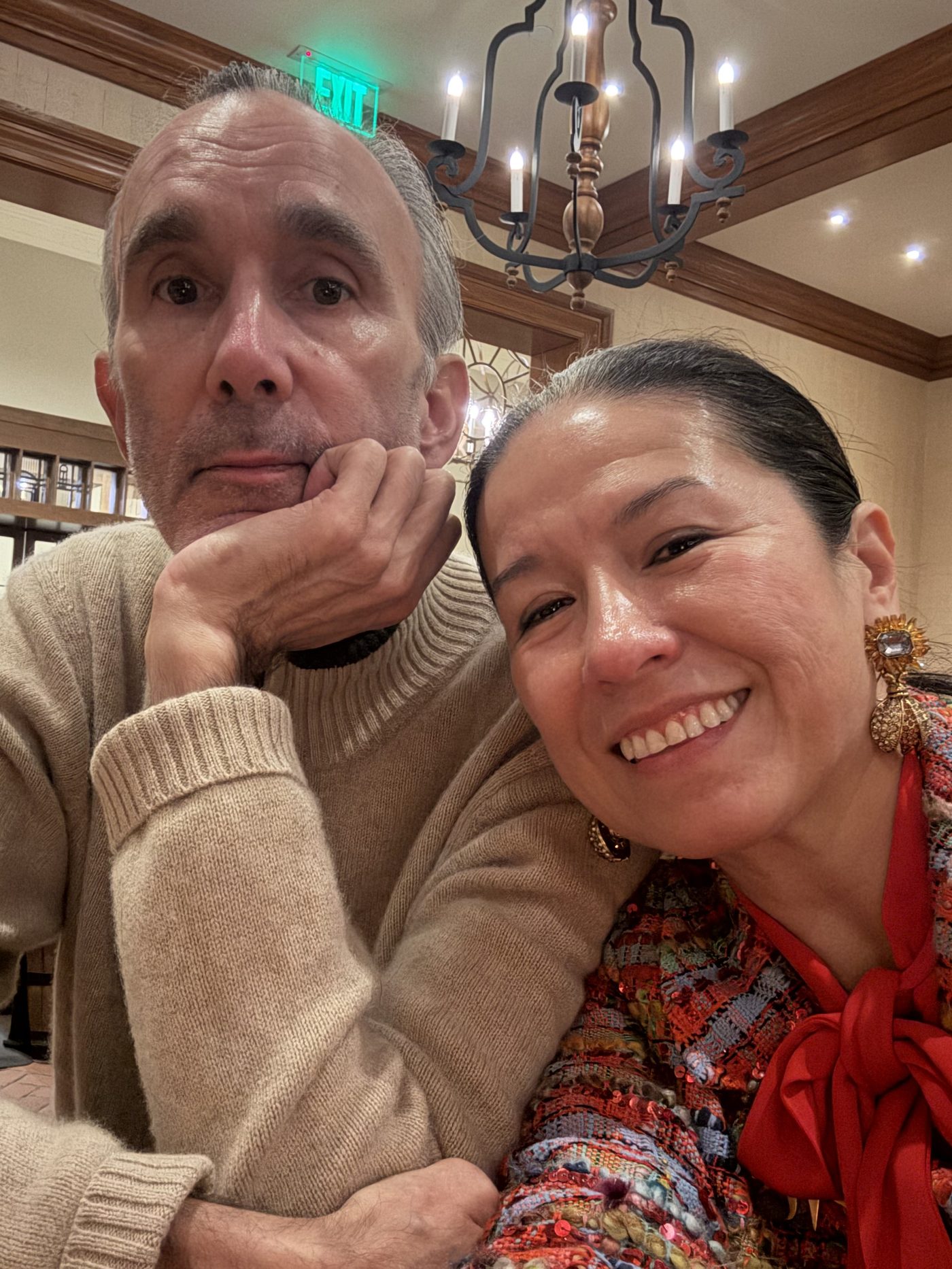 With Ruthie and Andrés